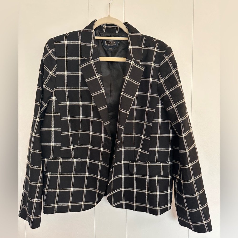 Pendleton 100% wool blazer jacket